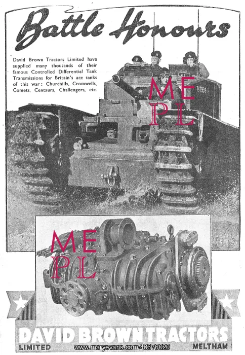 : David Brown Tank Transmissions : David Brown Tank Transmissions