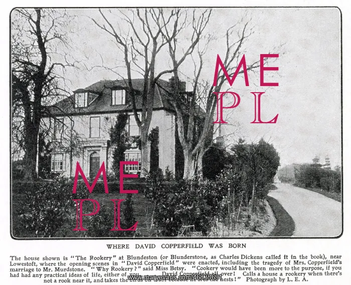 : David Copperfield's home - The Rookery : David Copperfield's home - The Rookery