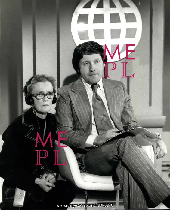: David Dimbleby and Joan Marsden, BBC Panorama : David Dimbleby and Joan Marsden, BBC Panorama