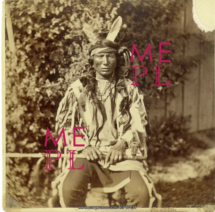 : David Frances Barry photo - Chief Rushing War Eagle : David Frances Barry photo - Chief Rushing War Eagle