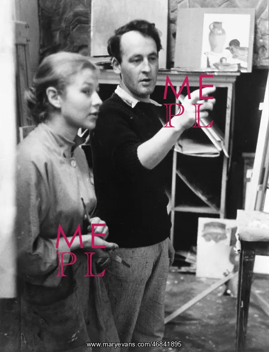 : David Haughton teaching at Central School of Art : David Haughton teaching at Central School of Art