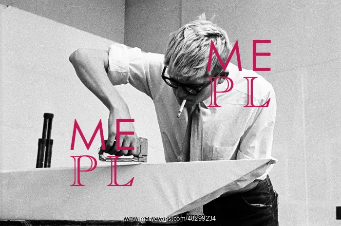 : David Hockney - English painter, draughtsman and printmaker : David Hockney - English painter, draughtsman and printmaker