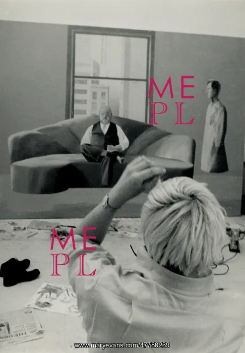 : David Hockney in his Studio, 1969 : David Hockney in his Studio, 1969