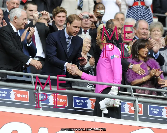 : David James and Prince William, FA Cup Final : David James and Prince William, FA Cup Final