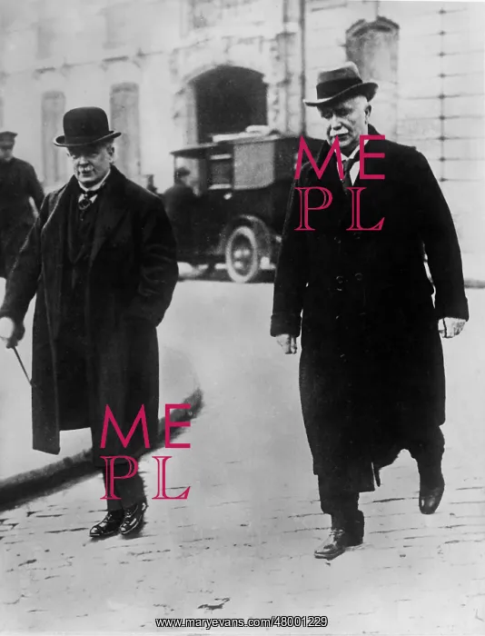  : David Lloyd George during the Paris Peace Conference, 1919