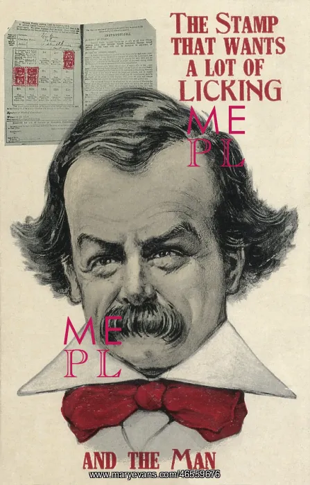 : David Lloyd George - postcard : David Lloyd George - postcard