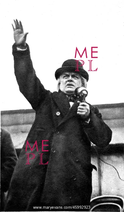 : David Lloyd George speaking in Rochdale 1923 : David Lloyd George speaking in Rochdale 1923
