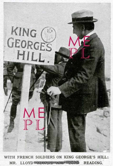 : David Lloyd and Lord Reading on King George's Hill : David Lloyd and Lord Reading on King George's Hill