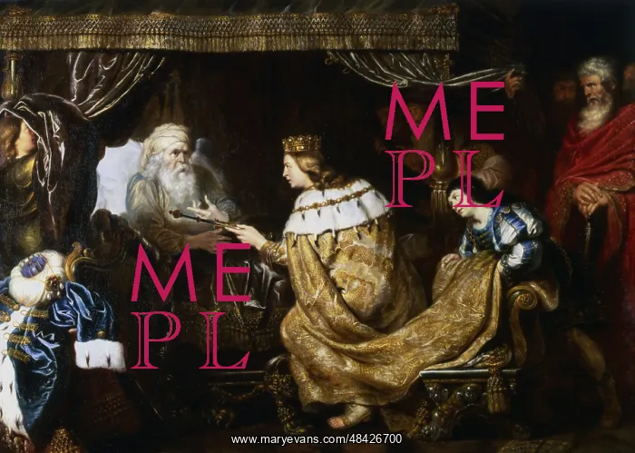 : David presenting the sceptre to Solomon. Cornelis : David presenting the sceptre to Solomon. Cornelis