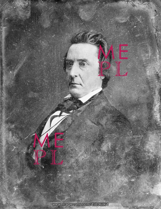 : David Rice Atchison, ca. 1850s. Mathhew ? : David Rice Atchison, ca. 1850s. Mathhew ?