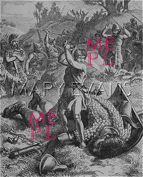 : DAVID SLAYS GOLIATH : DAVID SLAYS GOLIATH