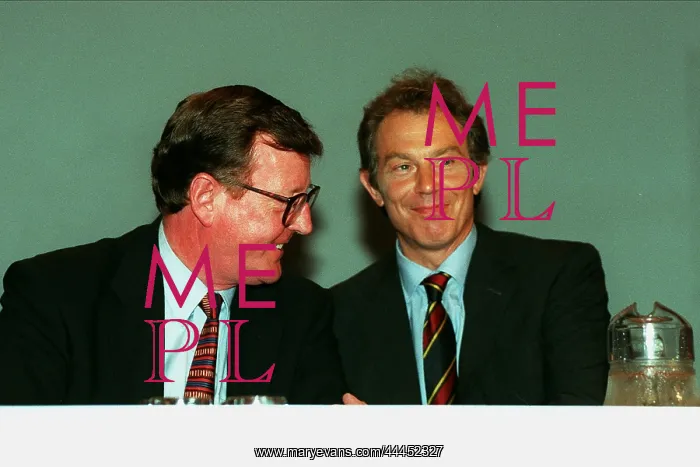 : David Trimble & Tony Blair : David Trimble & Tony Blair