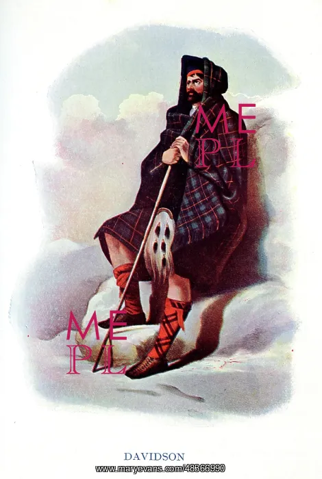 : Davidson, Traditional Scottish Clan Costume : Davidson, Traditional Scottish Clan Costume