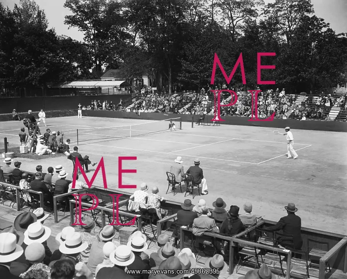 : Davis Cup American Zone finals match at Chevy Chase : Davis Cup American Zone finals match at Chevy Chase