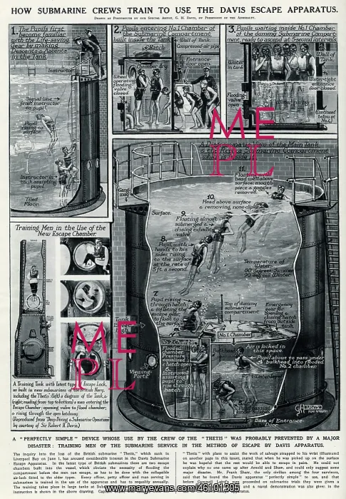 : Davis escape apparatus by G. H. Davis 1939 : Davis escape apparatus by G. H. Davis 1939