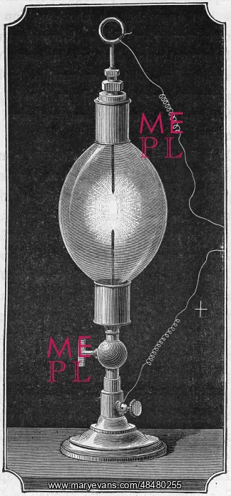 : Davy's electric egg. Intense light from voltaic : Davy's electric egg. Intense light from voltaic