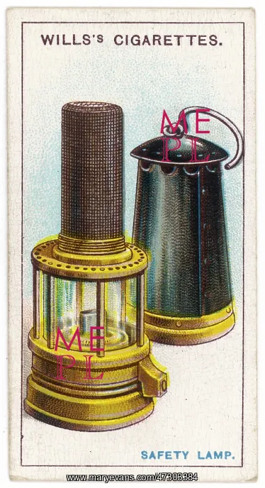 : Davy's Safety Lamp : Davy's Safety Lamp