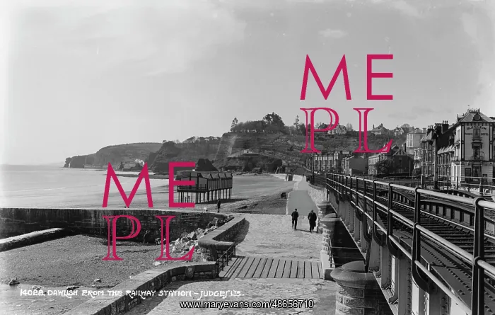 : Dawlish from the Railway Station : Dawlish from the Railway Station