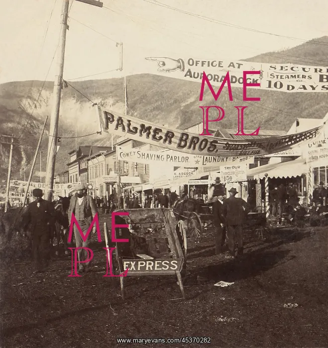 : Dawson City was boom town at the confluence : Dawson City was boom town at the confluence