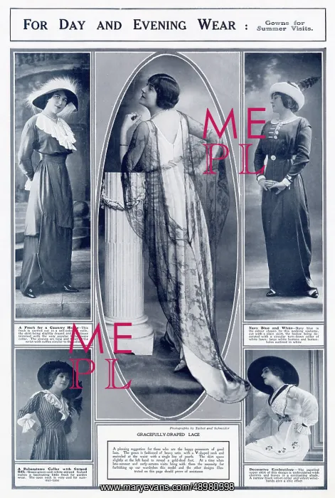 : For Day and Evening Wear 1912 : For Day and Evening Wear 1912