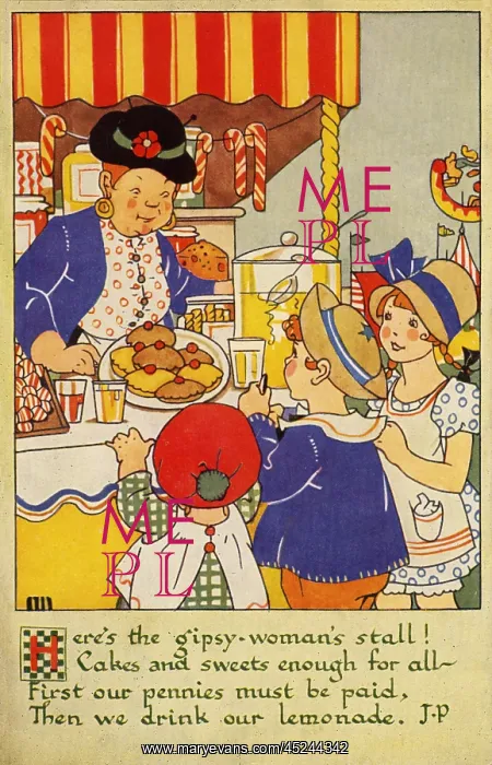 : A Day at the Fair. The cake stall : A Day at the Fair. The cake stall