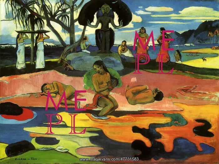  : Day of the Gods, by Gauguin