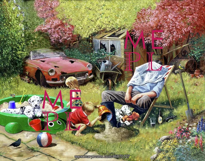 : A Day With Grandad, MGB Car : A Day With Grandad, MGB Car