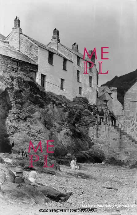 : A Day at Polperro : A Day at Polperro