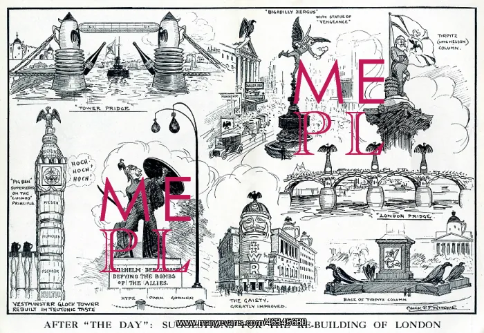 : After the day : Suggestions for the re-building of London : After the day : Suggestions for the re-building of London
