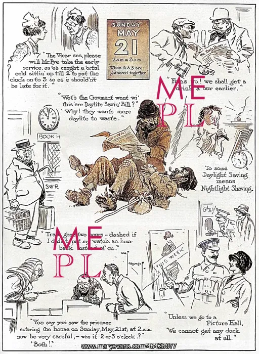 : Daylight Saving, 1916 : Daylight Saving, 1916