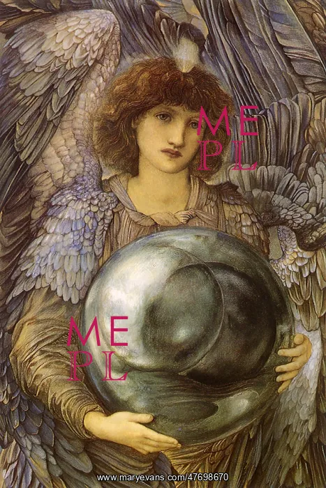 : The Days of Creation, First Day, by Burne-Jones : The Days of Creation, First Day, by Burne-Jones