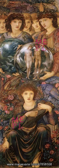 : Days of Creation - The Sixth Day, by Burne-Jones : Days of Creation - The Sixth Day, by Burne-Jones