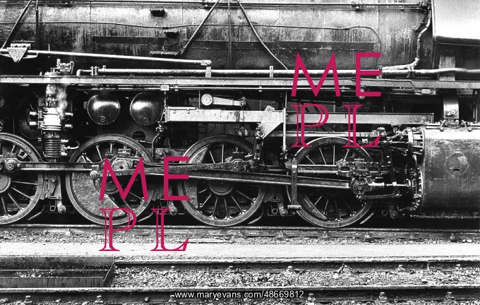 : DB locomotive's running gear : DB locomotive's running gear