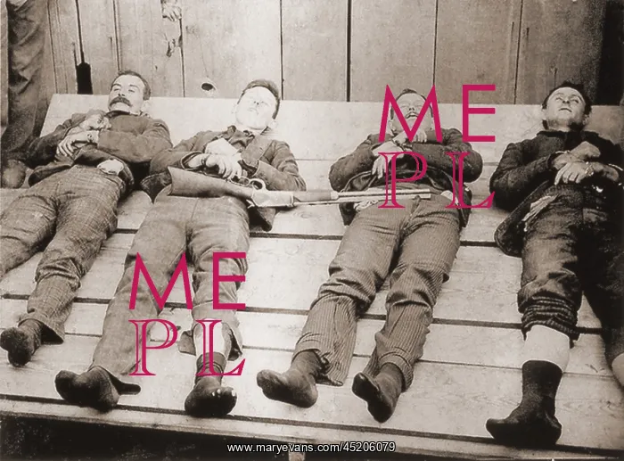 : Dead bodies of four members of the Dalton ? : Dead bodies of four members of the Dalton ?