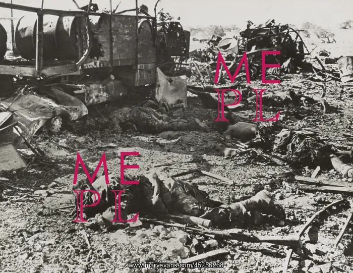 : Dead Italian troops were transporting ammunition : Dead Italian troops were transporting ammunition