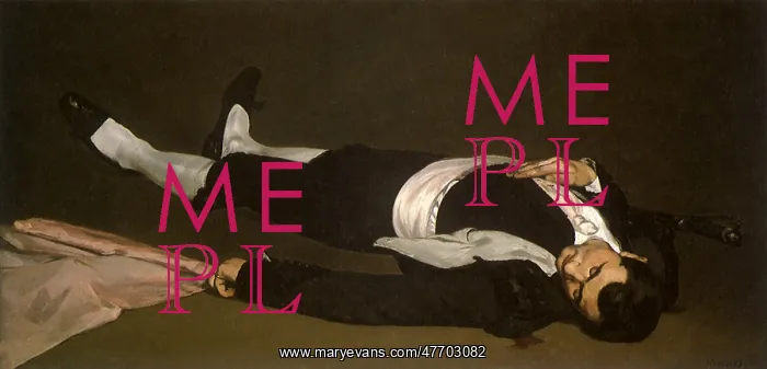 : The Dead Toreador, by Manet : The Dead Toreador, by Manet
