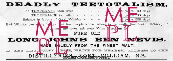 : DEADLY TEETOTALISM : DEADLY TEETOTALISM