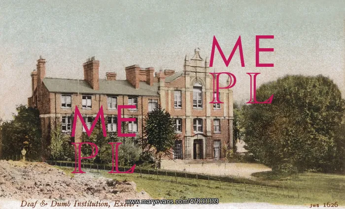 : Deaf and Dumb Institution, Exeter : Deaf and Dumb Institution, Exeter