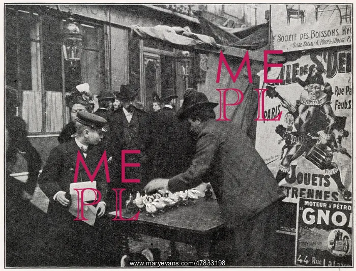 : Dealer Selling Mechanical Ducks 1908 : Dealer Selling Mechanical Ducks 1908