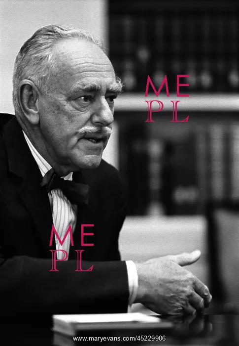: Dean Acheson (1893-1971), during a meeting ? : Dean Acheson (1893-1971), during a meeting ?