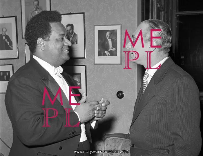 : Dean Dixon with Karel Ancerl : Dean Dixon with Karel Ancerl