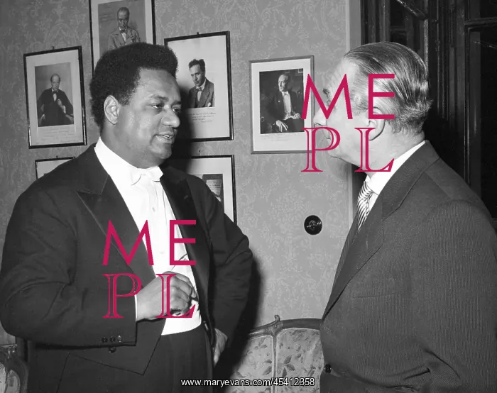 : Dean Dixon with Karel Ancerl : Dean Dixon with Karel Ancerl