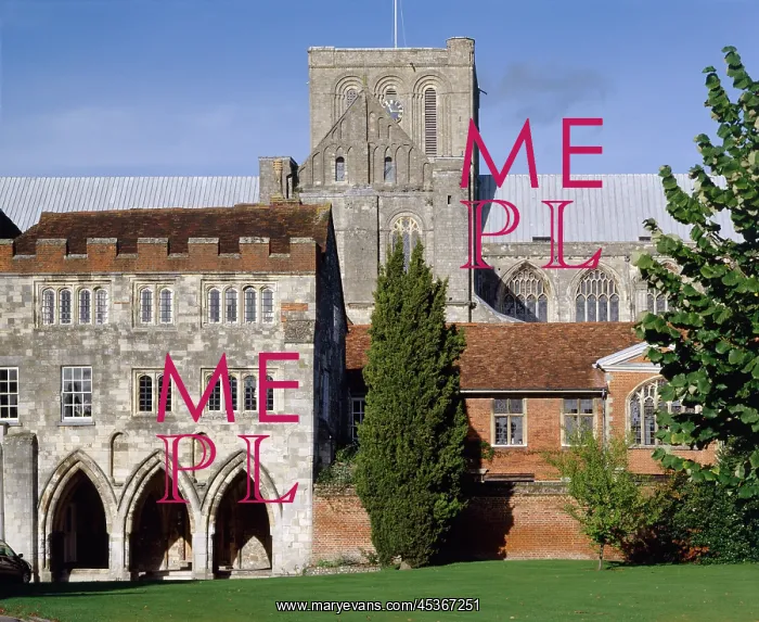 : The Deanery and Winchester Cathedral : The Deanery and Winchester Cathedral