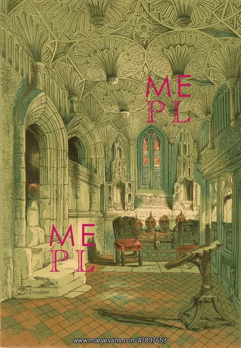 : The Dean's Chapel, adjoining the Beauchamp Chapel, Warwick : The Dean's Chapel, adjoining the Beauchamp Chapel, Warwick