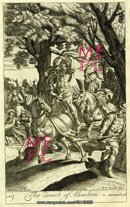 : The death of Absalom : The death of Absalom