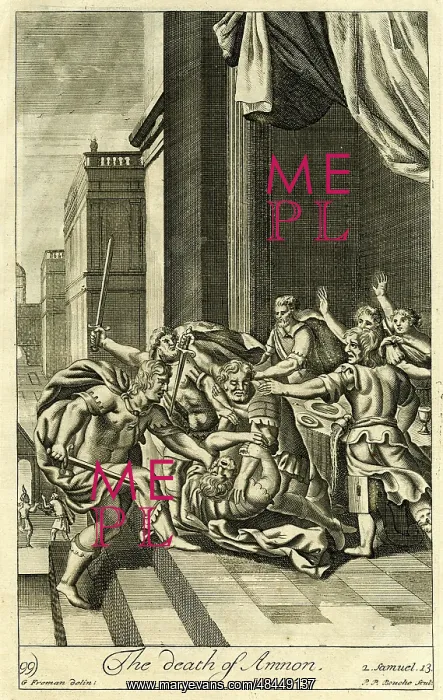 : The death of Amnon : The death of Amnon