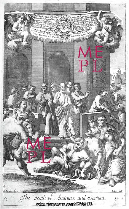  : Death of Ananias