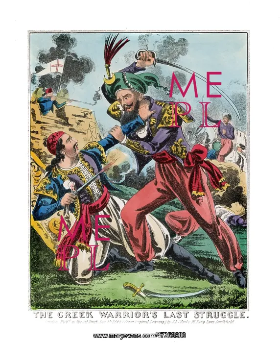 : DEATH OF BOTSARIS, 1823 : DEATH OF BOTSARIS, 1823