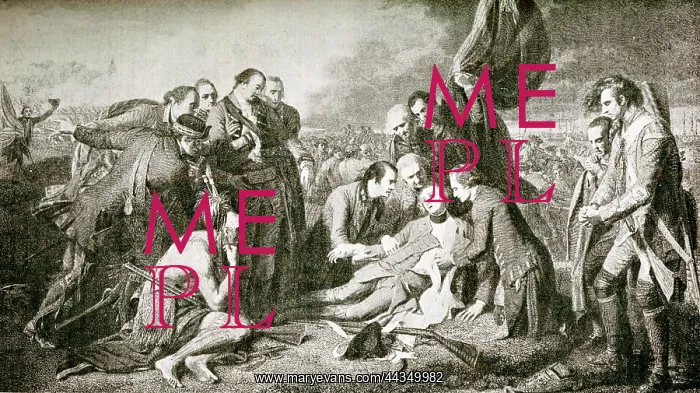 : Death Of General James Woolfe at the Battle of Quebec : Death Of General James Woolfe at the Battle of Quebec