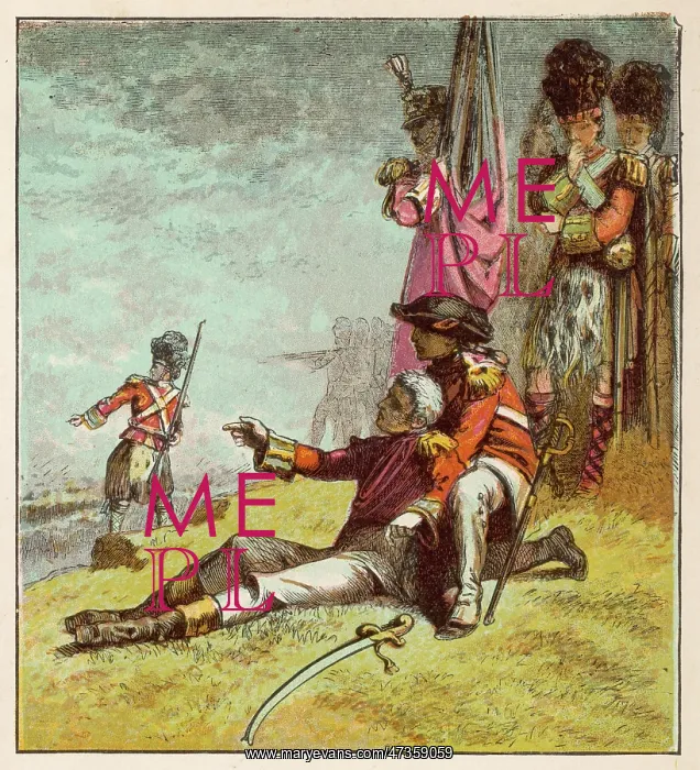 : DEATH OF GENERAL WOLFE : DEATH OF GENERAL WOLFE